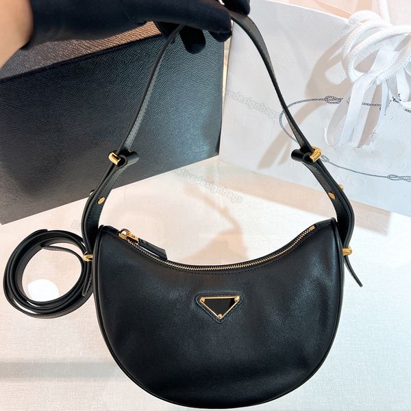 women's shoulder bags half moon hobo totes underarm textured calfskin mirrored triangle logo fashion zipper closure crossbody bag 22.5c
women's shoulder bags half moon hobo totes underarm textured calfskin mirrored triangle logo fashion zipper closure crossbody bag 22.5c