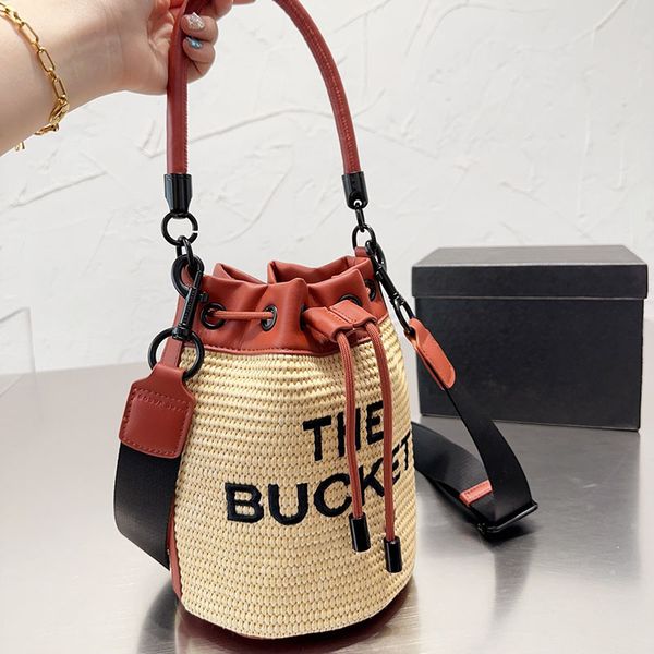 the bucket bags luxurys crossbody handbag designer bag women totes leather women purse classic brand shoulder bag fashion straw shopping bag
the bucket bags luxurys crossbody handbag designer bag women totes leather women purse classic brand shoulder bag fashion straw shopping bag
