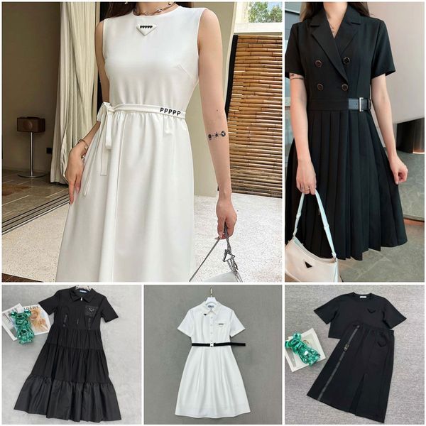 women dress fashion slim classic pattern silm 23ss dresses summer womens clothing simple 2 colors, Black;gray
women dress fashion slim classic pattern silm 23ss dresses summer womens clothing simple 2 colors, Black;gray