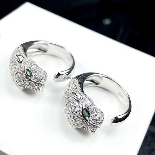 designer luxury cait brand tier s925 sterling silver head micro inlaid cheetah male and female opening leopard ring accessories
designer luxury cait brand tier s925 sterling silver head micro inlaid cheetah male and female opening leopard ring accessories