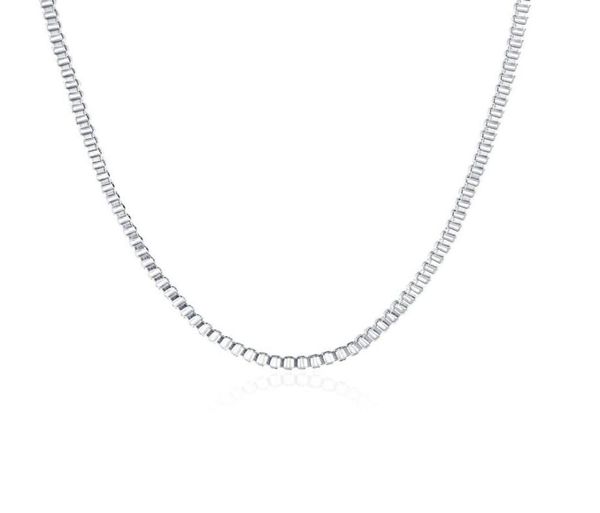 fashion jewelry silver chain 925 necklace 2mm box chain for women girl 16 18 20 22 24 inches7856964
fashion jewelry silver chain 925 necklace 2mm box chain for women girl 16 18 20 22 24 inches7856964