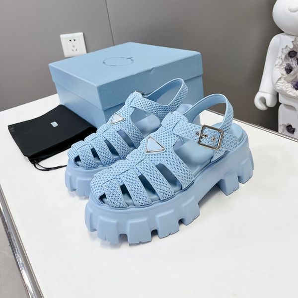 multicolor triangle buckle knit sandal p women logo slippers designer sandals chunky monolith beach foam rubber platform slides mule ankle s, Black
multicolor triangle buckle knit sandal p women logo slippers designer sandals chunky monolith beach foam rubber platform slides mule ankle s, Black
