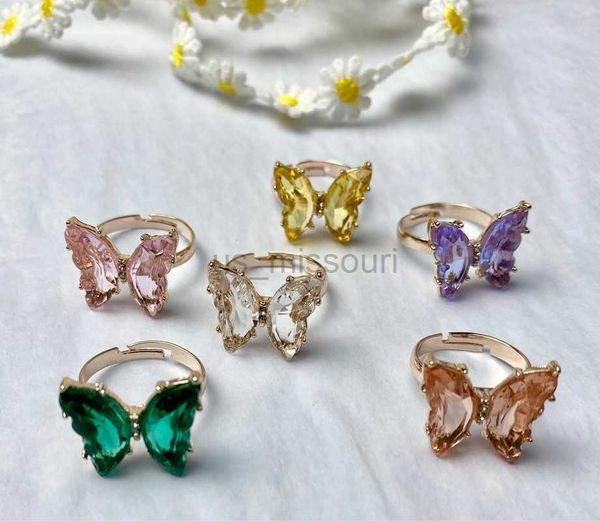 band rings crystal butterfly rings for women atmospheric trendy women's luxury jewelry girls anillos romantic gift alloy ornaments j230, Silver
band rings crystal butterfly rings for women atmospheric trendy women's luxury jewelry girls anillos romantic gift alloy ornaments j230, Silver