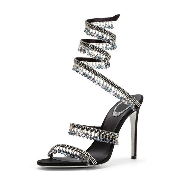 moraima snc summer white leather high heel sandal crystal tassels snake pattern thin heels dress shoes rhinestones sandal size 43, Black
moraima snc summer white leather high heel sandal crystal tassels snake pattern thin heels dress shoes rhinestones sandal size 43, Black