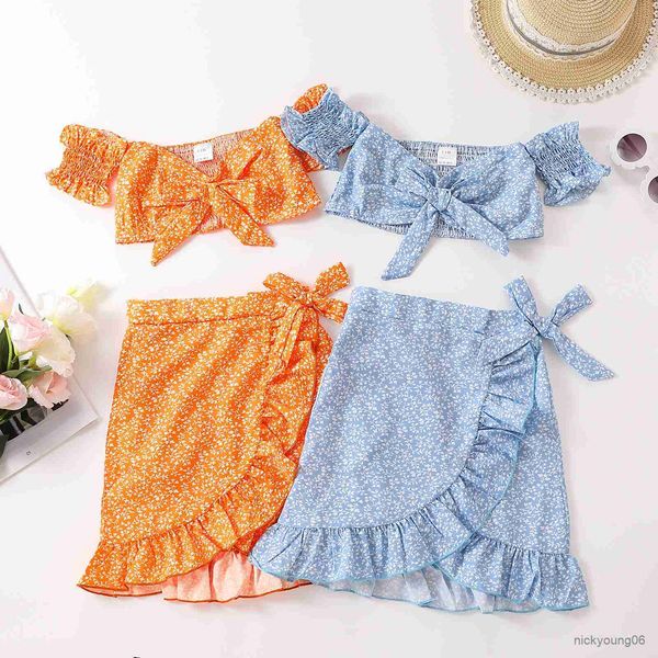 clothing sets 4-9y summer cute children girls clothes floral shoulder ruffle skirts boutique kids fashion 2pcs, White
clothing sets 4-9y summer cute children girls clothes floral shoulder ruffle skirts boutique kids fashion 2pcs, White