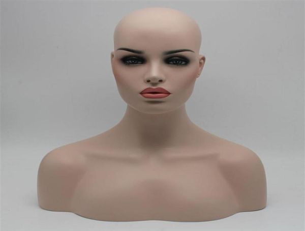 light skin fiberglass female mannequin head bust for lace wig jewelry and hat display243u7289980, White
light skin fiberglass female mannequin head bust for lace wig jewelry and hat display243u7289980, White