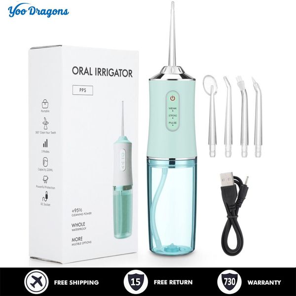 toothbrush oral irrigator portable dental 220ml dental water jet irrigator water flosser ipx7 waterproof oral whitening usb rechargeable f
toothbrush oral irrigator portable dental 220ml dental water jet irrigator water flosser ipx7 waterproof oral whitening usb rechargeable f