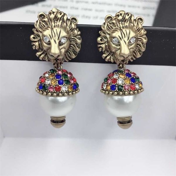 2023 new designer jewelry bracelet necklace ring 925 sterling pearl inlaid color diamond head earrings simple earrings, Golden
2023 new designer jewelry bracelet necklace ring 925 sterling pearl inlaid color diamond head earrings simple earrings, Golden