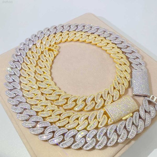 hip hop jewelry gra certificate 18" 20" 22" 24" 18mm 3 rows sterling silver vvs moissanite baguette cuban necklace
hip hop jewelry gra certificate 18" 20" 22" 24" 18mm 3 rows sterling silver vvs moissanite baguette cuban necklace