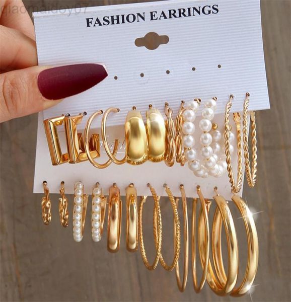 vintage geometry earrings set gold color heart leopard for women simple pearl metal square round fashion party jewelry l2208106512718, Silver
vintage geometry earrings set gold color heart leopard for women simple pearl metal square round fashion party jewelry l2208106512718, Silver