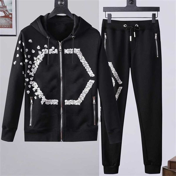 designer tracksuits mens skull cardigan jacket pants piece sets summer casual punk sweatshirts print letter skateboard sportswear long sleev, Gray
designer tracksuits mens skull cardigan jacket pants piece sets summer casual punk sweatshirts print letter skateboard sportswear long sleev, Gray