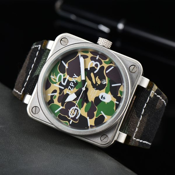 br15 mechanical sports br men039s watch ross watch waterproof world time all hands can be operated personalized square metal dial, Slivery;brown
br15 mechanical sports br men039s watch ross watch waterproof world time all hands can be operated personalized square metal dial, Slivery;brown