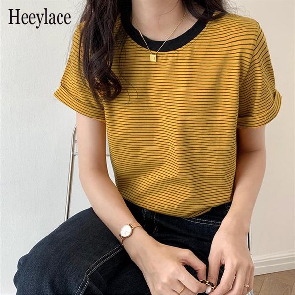 t-shirt 2021 new summer classic striped women's tshirt female short sleeve horizontal patchwork casual loose women's, White
t-shirt 2021 new summer classic striped women's tshirt female short sleeve horizontal patchwork casual loose women's, White