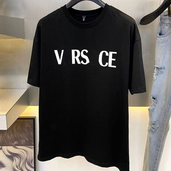 men's tees new short sleeve t-shirt classic logo letter print couples fashion men women prue cotton, Black;brown
men's tees new short sleeve t-shirt classic logo letter print couples fashion men women prue cotton, Black;brown