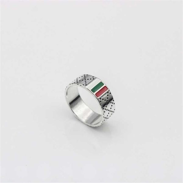 20% off 2023 new designer jewelry bracelet necklace personality simple diamond checkered red green enamel couple ring, Silver
20% off 2023 new designer jewelry bracelet necklace personality simple diamond checkered red green enamel couple ring, Silver