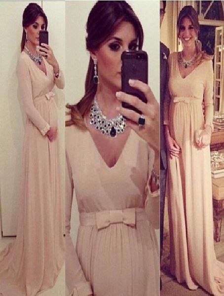 new chiffon a line evening dresses with long sleeves new elegant v neck maternity pregnant clothing sash bow special occasion gown8057333, Black;red
new chiffon a line evening dresses with long sleeves new elegant v neck maternity pregnant clothing sash bow special occasion gown8057333, Black;red