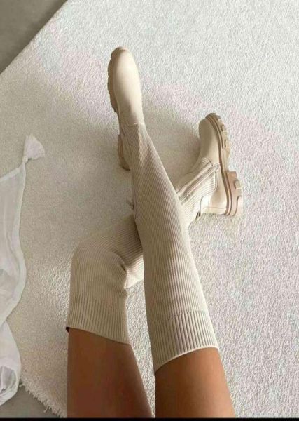 women over the knee boots winter plus velvet knitted splicing thigh high slim boots thick sole round toe stretch heel long boots y5163077, Black
women over the knee boots winter plus velvet knitted splicing thigh high slim boots thick sole round toe stretch heel long boots y5163077, Black