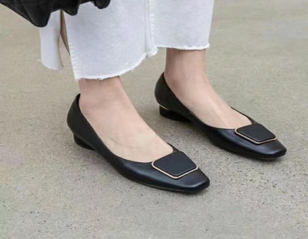 2020040607y 40 black burgundy genuine leather calf skin square cap toe 3cm heel flats shoese4495155
2020040607y 40 black burgundy genuine leather calf skin square cap toe 3cm heel flats shoese4495155