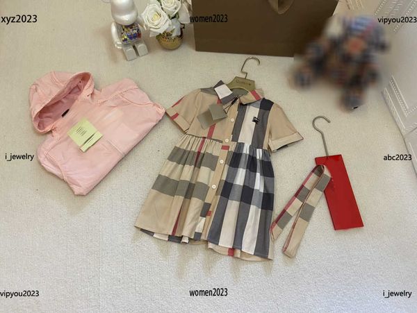 luxury designer baby dress kids lace up waist design skirt size 90-140 cm girl summer lapel checkered decoration skirt, Red;yellow
luxury designer baby dress kids lace up waist design skirt size 90-140 cm girl summer lapel checkered decoration skirt, Red;yellow