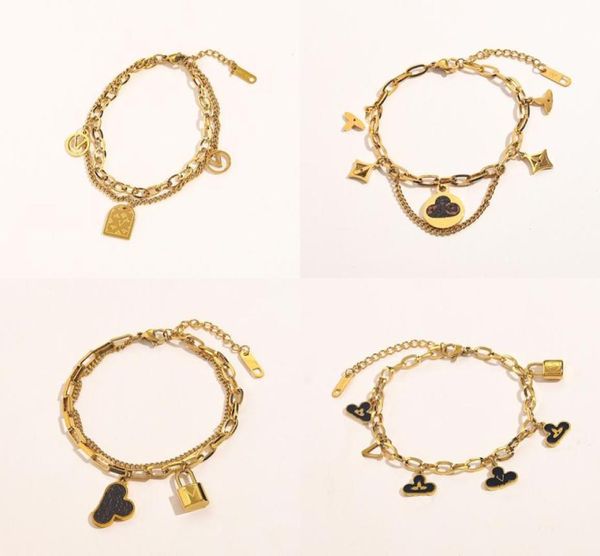 classic chain bracelets women bangle designer bracelet 18k gold plated stainless steel crystal lovers gift wristband cuff designer9478034, Black
classic chain bracelets women bangle designer bracelet 18k gold plated stainless steel crystal lovers gift wristband cuff designer9478034, Black