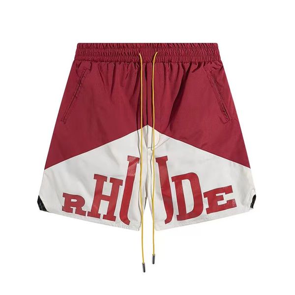 rhude shorts designer shorts mens basketball short pants luxury summer beach gym letter street fashion swim trunks, White;black
rhude shorts designer shorts mens basketball short pants luxury summer beach gym letter street fashion swim trunks, White;black