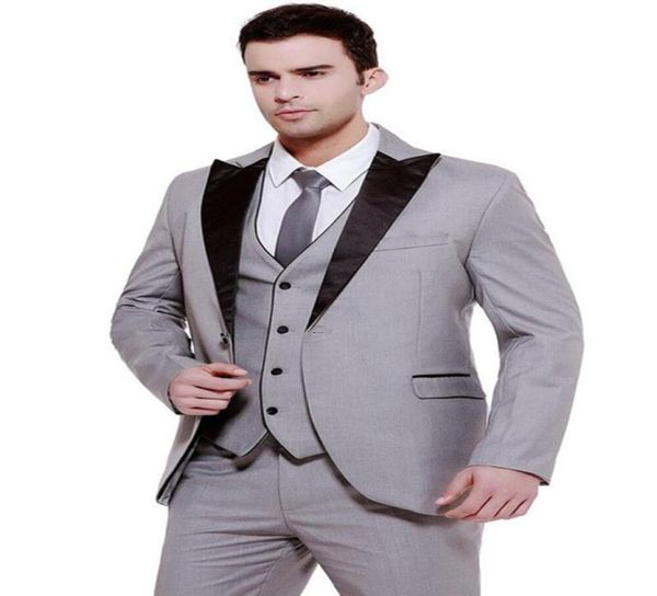 new groom tuxedos groomsmen one button peak lapel man suit wedding men039s blazer suits custom made jacketpantsvesttie4453725, Black;gray
new groom tuxedos groomsmen one button peak lapel man suit wedding men039s blazer suits custom made jacketpantsvesttie4453725, Black;gray