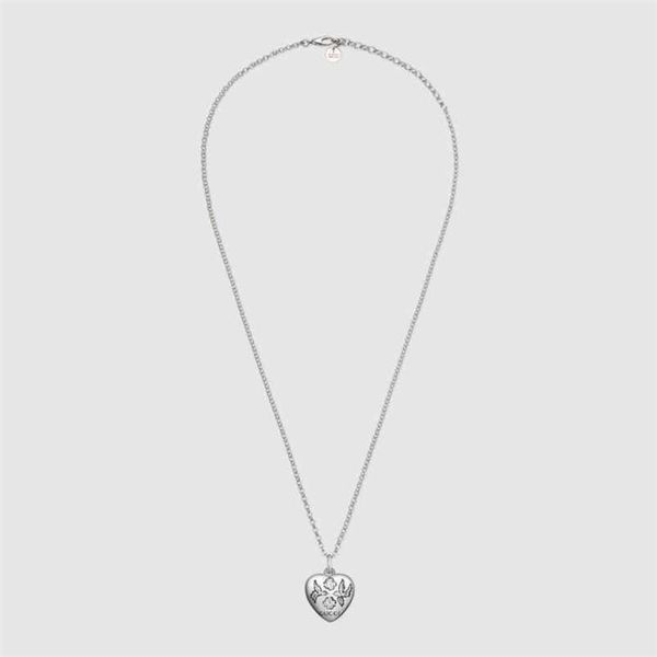 2023 new designer jewelry bracelet necklace ring flower bird love fearless double-sided pattern male female lovers heart-shaped pendant, Silver
2023 new designer jewelry bracelet necklace ring flower bird love fearless double-sided pattern male female lovers heart-shaped pendant, Silver