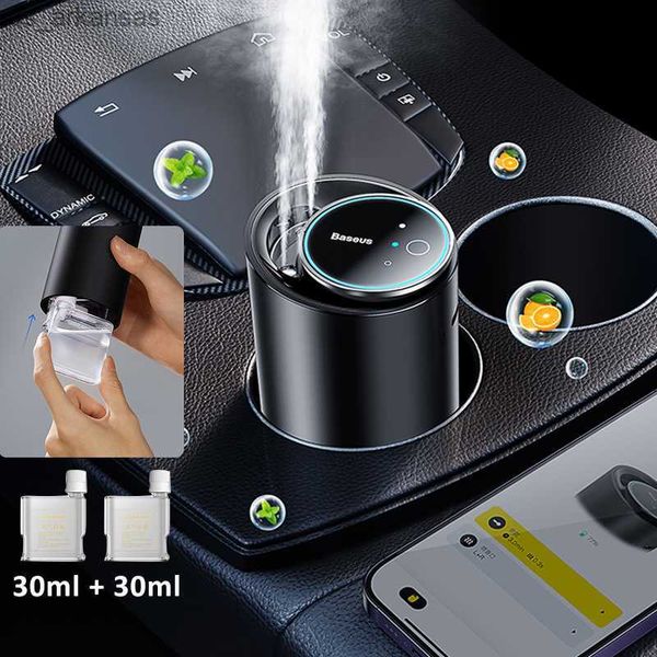 car aroma diffuser with 60ml fragrance oil perfume dual ports smart air freshener for car app control baseus car air fresheners l230523
car aroma diffuser with 60ml fragrance oil perfume dual ports smart air freshener for car app control baseus car air fresheners l230523