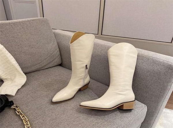 2022 popular women knee high boots genuine leather pointed toe fashion leisure square heel white zipper winter autumn western cowb1829540, Black
2022 popular women knee high boots genuine leather pointed toe fashion leisure square heel white zipper winter autumn western cowb1829540, Black