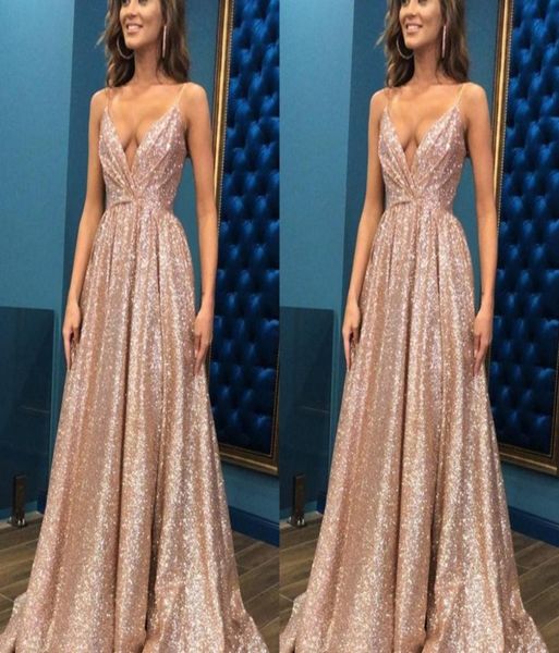 rose gold deep v neck 2022 bridesmaid dresses sequins fabric with spaghetti straps ruched long wedding party formal gowns6400734, White;pink
rose gold deep v neck 2022 bridesmaid dresses sequins fabric with spaghetti straps ruched long wedding party formal gowns6400734, White;pink