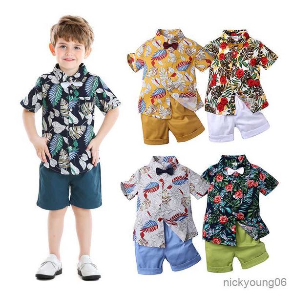 clothing sets 1-7y boys summer baby clothes suit gentleman wedding shirt andshorts 2pcs for beach banana leaf print set, White
clothing sets 1-7y boys summer baby clothes suit gentleman wedding shirt andshorts 2pcs for beach banana leaf print set, White