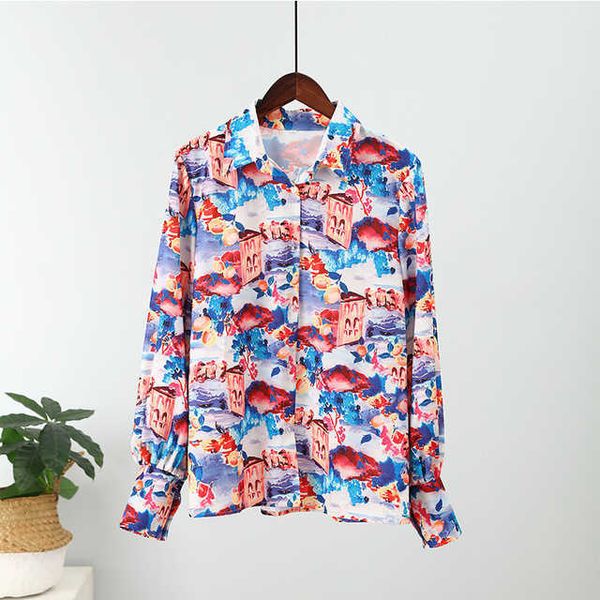 elegant ootn female casual vintage office ladies clothing single breasted lantern sleeve blouses spring print women's shirt ahp, White
elegant ootn female casual vintage office ladies clothing single breasted lantern sleeve blouses spring print women's shirt ahp, White