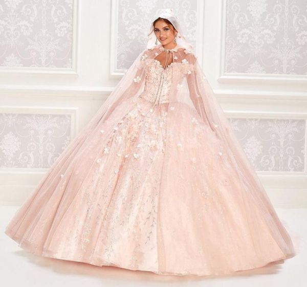 stylish sequined beaded ball gown quinceanera dresses with cape sweetheart neck 3d appliqued prom gown sweep train tulle sweet 15 9429240, Blue;red
stylish sequined beaded ball gown quinceanera dresses with cape sweetheart neck 3d appliqued prom gown sweep train tulle sweet 15 9429240, Blue;red