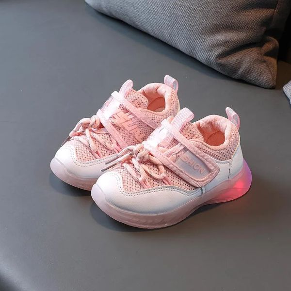 versions athletic baby shoes footwear basketball children spring autumn glowing girls lighting boys mesh breathable soft sole e3, Black
versions athletic baby shoes footwear basketball children spring autumn glowing girls lighting boys mesh breathable soft sole e3, Black