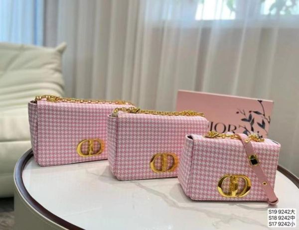 7a r luxury womens bag autumn and winter one shoulder crossbody pink packs houndstooth classic brand fashion casual cha9566524
7a r luxury womens bag autumn and winter one shoulder crossbody pink packs houndstooth classic brand fashion casual cha9566524