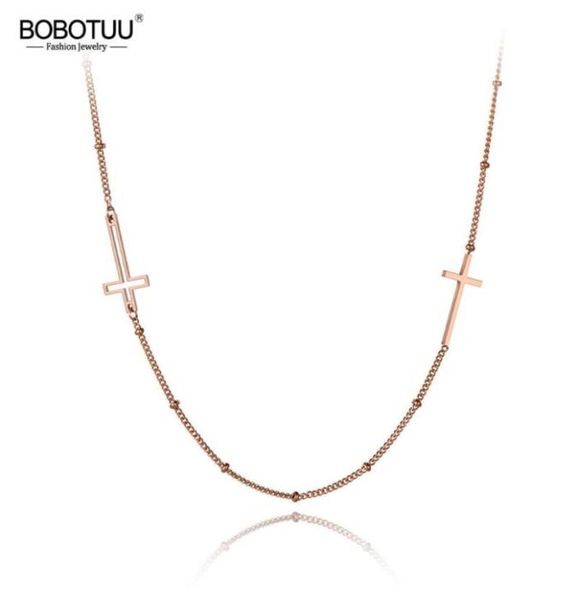 religious titanium stainless steel double cross choker necklaces for women rose gold chain link pendant necklace bn19173 chokers8666798, Golden;silver
religious titanium stainless steel double cross choker necklaces for women rose gold chain link pendant necklace bn19173 chokers8666798, Golden;silver