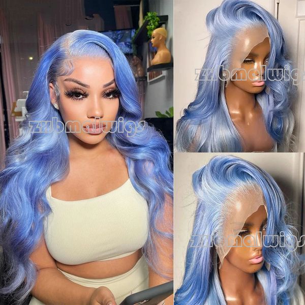 blue body wave lace front synthetic hair wigs transparent lace frontal wigs for women prepucked bleach knots cosplay, Black
blue body wave lace front synthetic hair wigs transparent lace frontal wigs for women prepucked bleach knots cosplay, Black