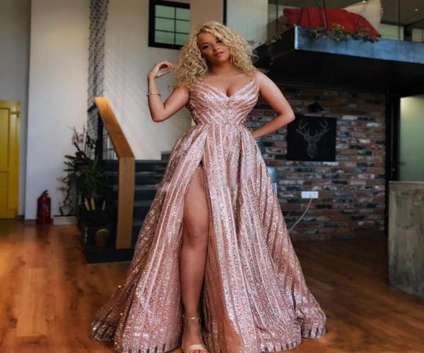 sparkly sequined high side split evening dresses a line dress for bride spaghetti v neck pageant formal prom gowns4711390, Black;red
sparkly sequined high side split evening dresses a line dress for bride spaghetti v neck pageant formal prom gowns4711390, Black;red