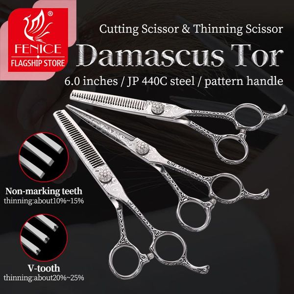 shears fenice highquality jp440c steel 6.0 inch cut well hairdressing shears professional barber hair scissors set
shears fenice highquality jp440c steel 6.0 inch cut well hairdressing shears professional barber hair scissors set