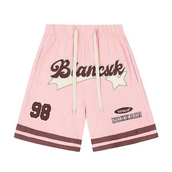2023 new fashionable summer letter embroidery sports split shorts casual loose small design versatile pants, White;black
2023 new fashionable summer letter embroidery sports split shorts casual loose small design versatile pants, White;black