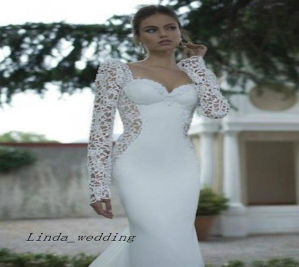elegant beautiful trumpet mermaid sweetheart long sleeves applique sweep brush train wedding dresses bridal gowns4929788, White
elegant beautiful trumpet mermaid sweetheart long sleeves applique sweep brush train wedding dresses bridal gowns4929788, White