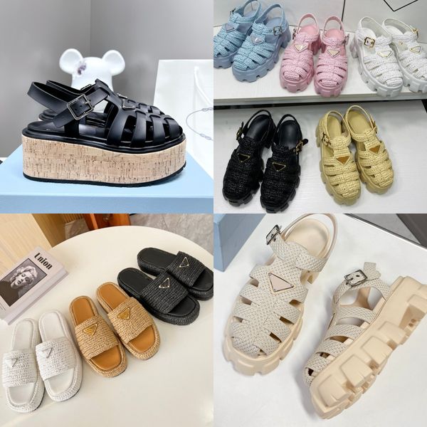 triangle monolith raffia sandals foam rubber platform espadrilles fisherman sandal wedge thick bottom thick bottom flat mules loafers slippe, Black
triangle monolith raffia sandals foam rubber platform espadrilles fisherman sandal wedge thick bottom thick bottom flat mules loafers slippe, Black