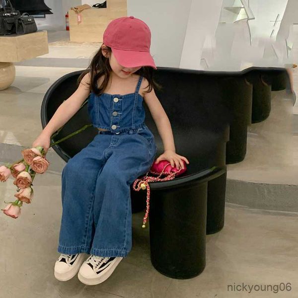 clothing sets girls summer new fashion demin vest pants jeans pieces suit girl clothes 2pcs 3-7y, White
clothing sets girls summer new fashion demin vest pants jeans pieces suit girl clothes 2pcs 3-7y, White