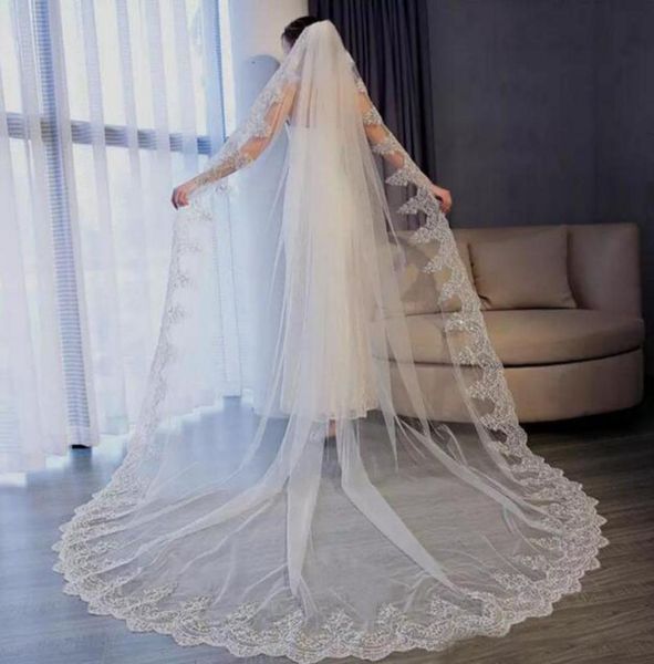 stunning wedding veils long formal sequins lace appliques wedding headpieces women tulle bridal veils with comb9869583, Black
stunning wedding veils long formal sequins lace appliques wedding headpieces women tulle bridal veils with comb9869583, Black