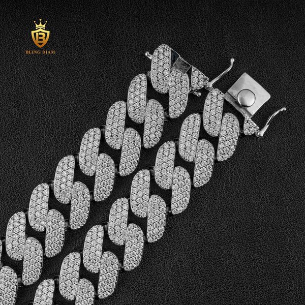custom hip hop jewelry 19mm cuban link hiphop chain 3 rows 5a+ cz diamond mens necklace, Silver
custom hip hop jewelry 19mm cuban link hiphop chain 3 rows 5a+ cz diamond mens necklace, Silver