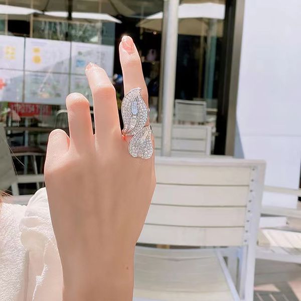 leaves diamond ring real 925 sterling silver party wedding band rings for women bridal promise engagement jewelry gift, Slivery;golden
leaves diamond ring real 925 sterling silver party wedding band rings for women bridal promise engagement jewelry gift, Slivery;golden