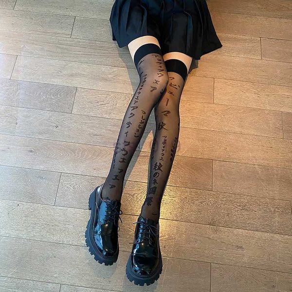 socks cartoon lovely japan letter silk stockings lolita cosplay black long socks jk dark thin loli white tuiwa legwear j230531, Red;black
socks cartoon lovely japan letter silk stockings lolita cosplay black long socks jk dark thin loli white tuiwa legwear j230531, Red;black