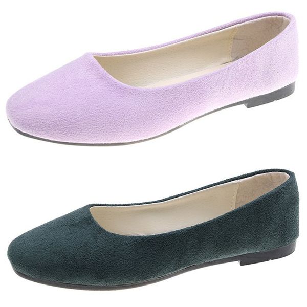fashionable candy colored flat bottomed work shoes greenyellow pink comfortable suede cloth faced women's shoes, student shoes, Black
fashionable candy colored flat bottomed work shoes greenyellow pink comfortable suede cloth faced women's shoes, student shoes, Black
