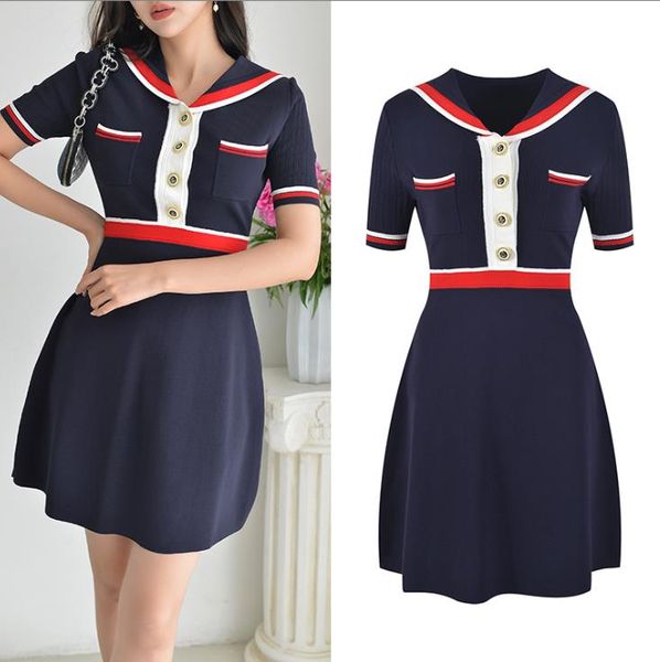518 2023 runway dress lapel neck short sleeve bluekint dress empire brand same style dress flora print womens clothes yl, Black
518 2023 runway dress lapel neck short sleeve bluekint dress empire brand same style dress flora print womens clothes yl, Black