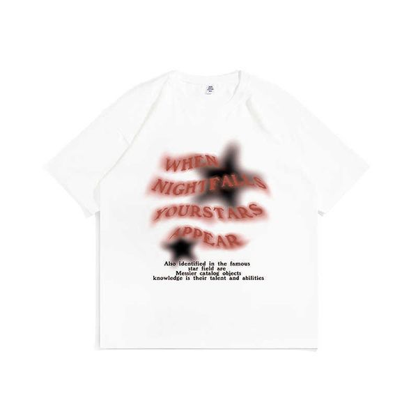 fashion pentagram street printed short sleeve tshirts for men and women loose oversize hip hop versatile letter tshirts cs, White;black
fashion pentagram street printed short sleeve tshirts for men and women loose oversize hip hop versatile letter tshirts cs, White;black